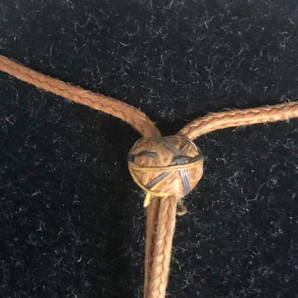 Ethnic Afghan style silver and white bead necklace - Picture 6 of 11